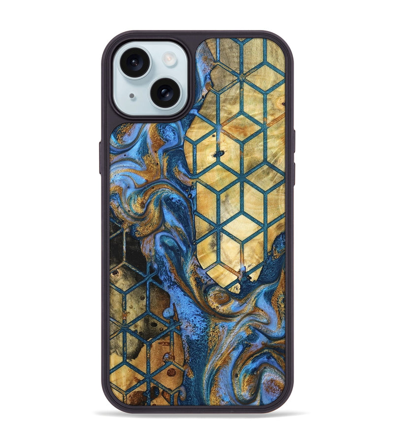 iPhone 15 Plus Wood Phone Case - Jorge (Pattern, 797338)