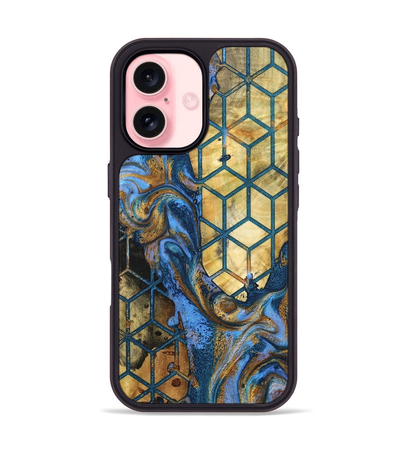 iPhone 16 Wood Phone Case - Jorge (Pattern, 797338)