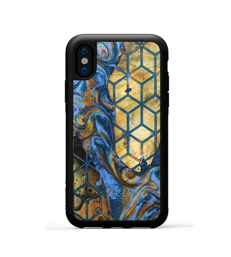 iPhone Xs Wood Phone Case - Jorge (Pattern, 797338)