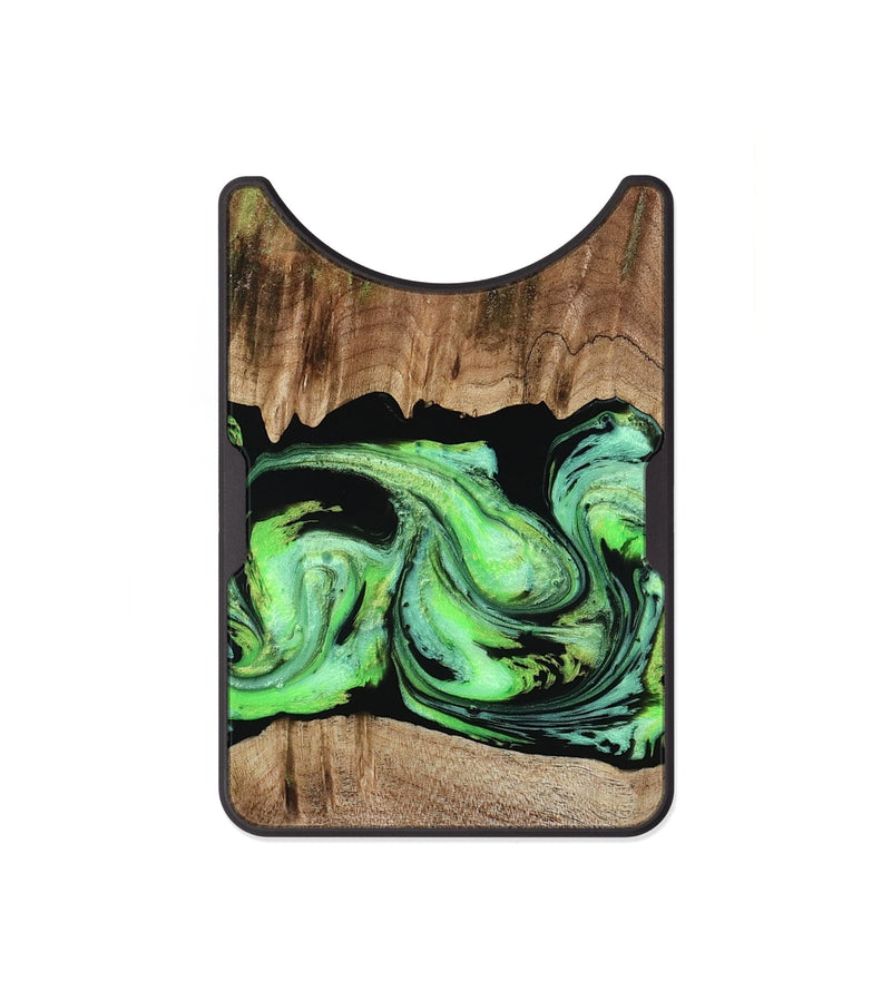 Alloy Wood Wallet - Nestor (Green, 797357)