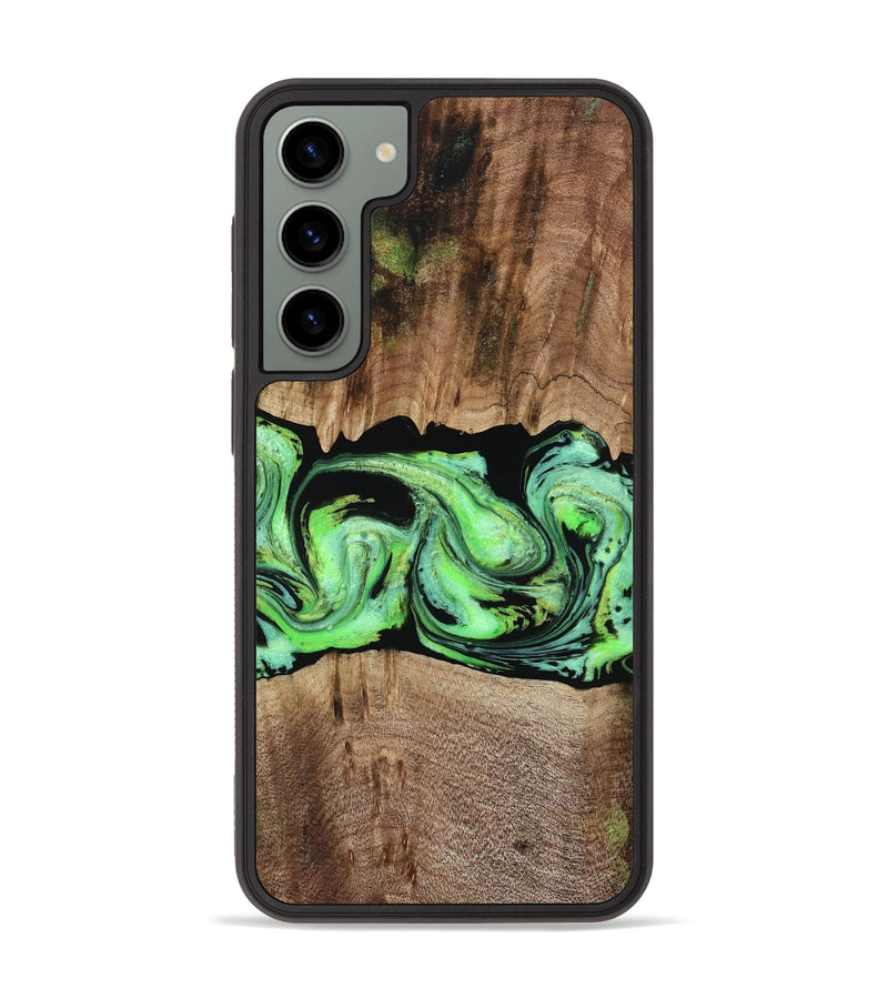 Galaxy S23 Plus Wood Phone Case - Nestor (Green, 797357)