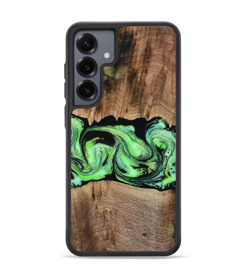 Galaxy S25 Plus Wood Phone Case - Nestor (Green, 797357)