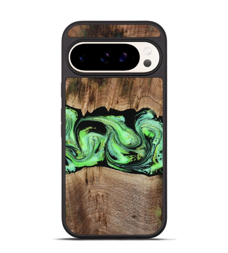 Pixel 9 Pro Wood Phone Case - Nestor (Green, 797357)