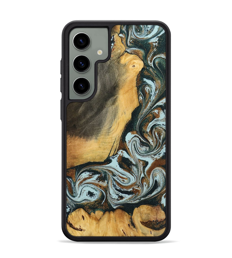 Galaxy S24 Plus Wood Phone Case - Shaniya (Green, 797386)