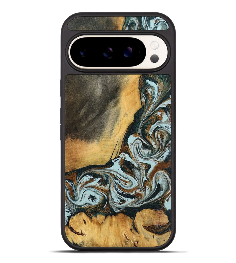 Pixel 9 Pro XL Wood Phone Case - Shaniya (Green, 797386)