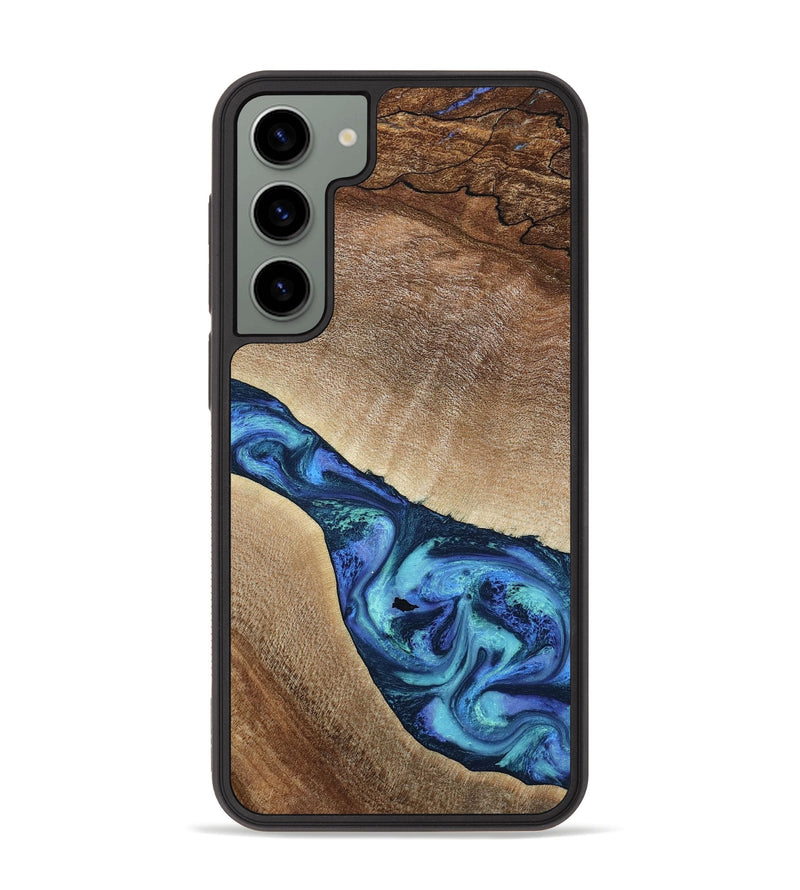 Galaxy S23 Plus Wood Phone Case - Luis (Blue, 797390)