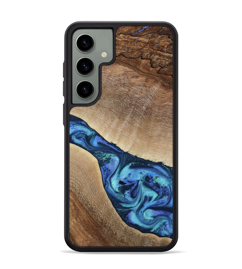 Galaxy S24 Plus Wood Phone Case - Luis (Blue, 797390)