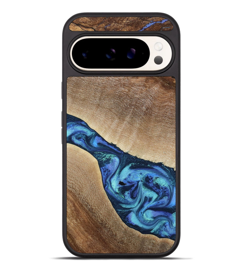 Pixel 9 Pro XL Wood Phone Case - Luis (Blue, 797390)