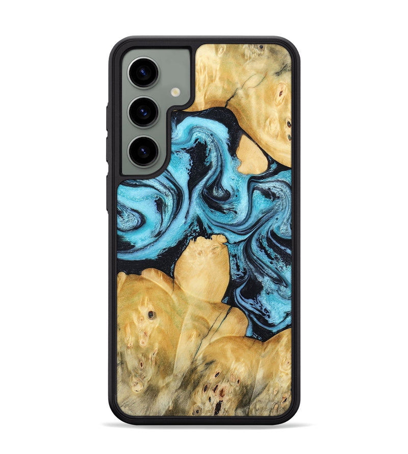 Galaxy S24 Plus Wood Phone Case - Malaki (Blue, 797397)