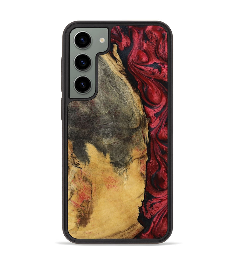 Galaxy S23 Plus Wood Phone Case - Sena (Red, 797403)