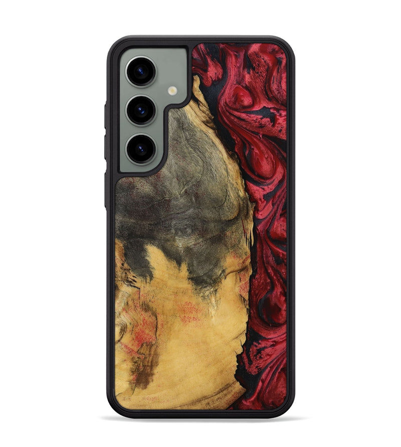 Galaxy S24 Plus Wood Phone Case - Sena (Red, 797403)
