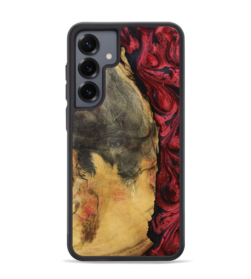 Galaxy S25 Plus Wood Phone Case - Sena (Red, 797403)