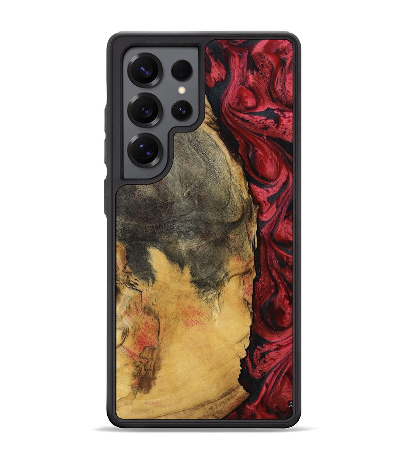 Galaxy S25 Ultra Wood Phone Case - Sena (Red, 797403)