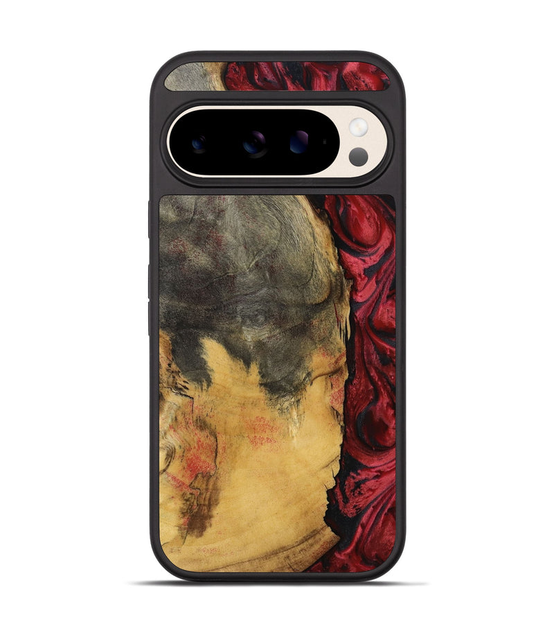 Pixel 10 Wood Phone Case - Sena (Red, 797403)