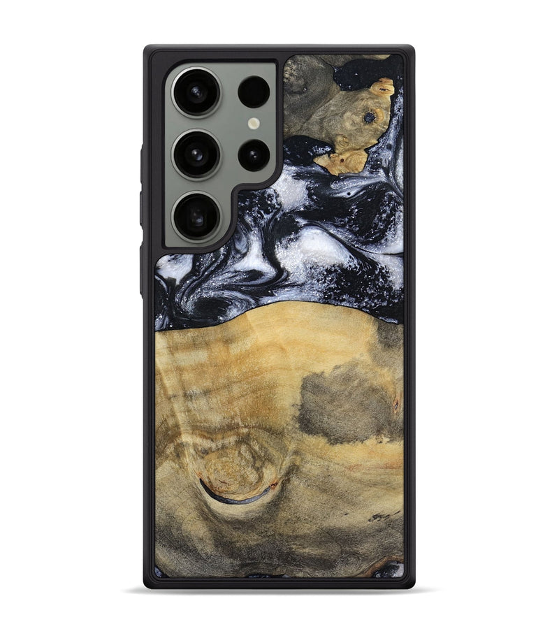 Galaxy S24 Ultra Wood Phone Case - Joseph (Black & White, 797406)