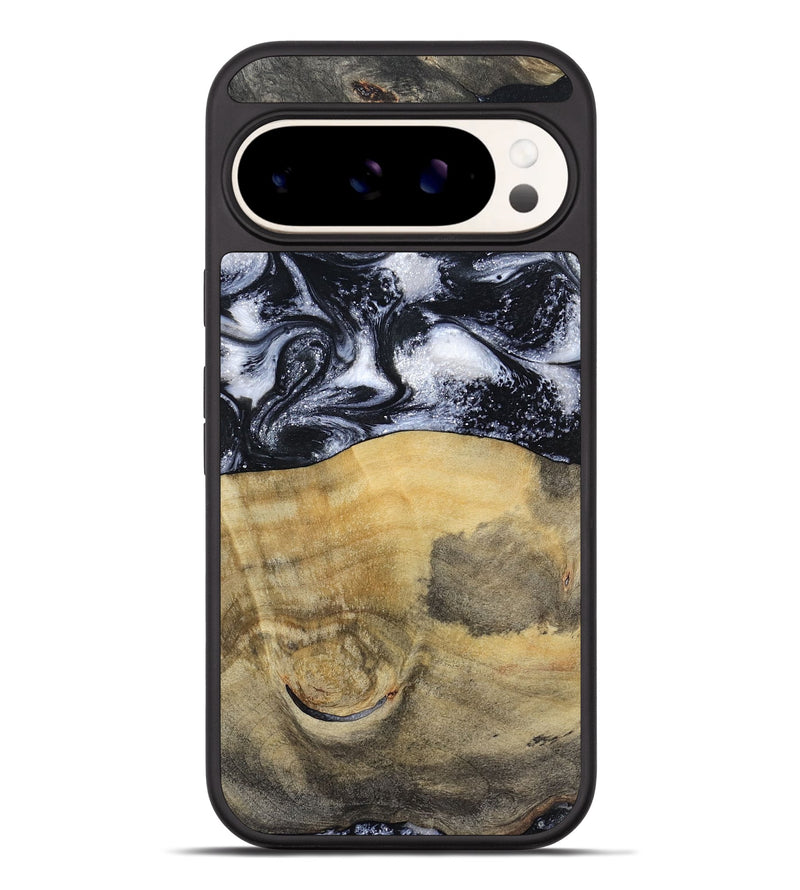Pixel 9 Pro XL Wood Phone Case - Joseph (Black & White, 797406)