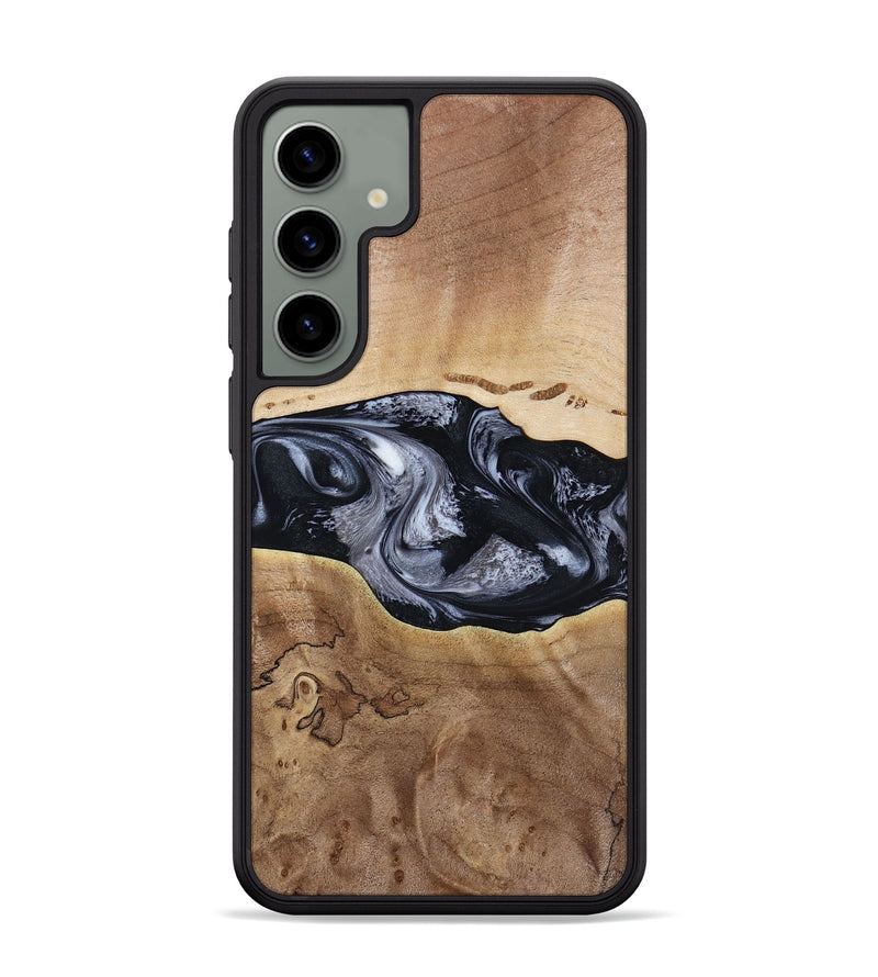 Galaxy S24 Plus Wood Phone Case - Bryce (Black & White, 797408)