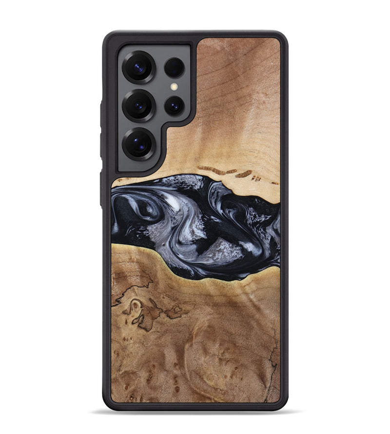 Galaxy S25 Ultra Wood Phone Case - Bryce (Black & White, 797408)