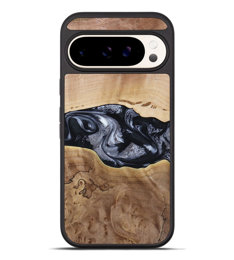 Pixel 10 Pro XL Wood Phone Case - Bryce (Black & White, 797408)