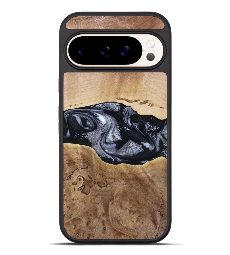 Pixel 9 Pro XL Wood Phone Case - Bryce (Black & White, 797408)