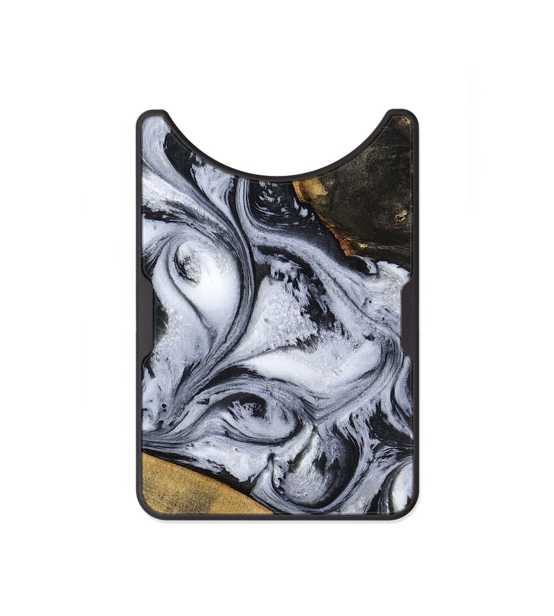 Alloy Wood Wallet - Jaren (Black & White, 797413)
