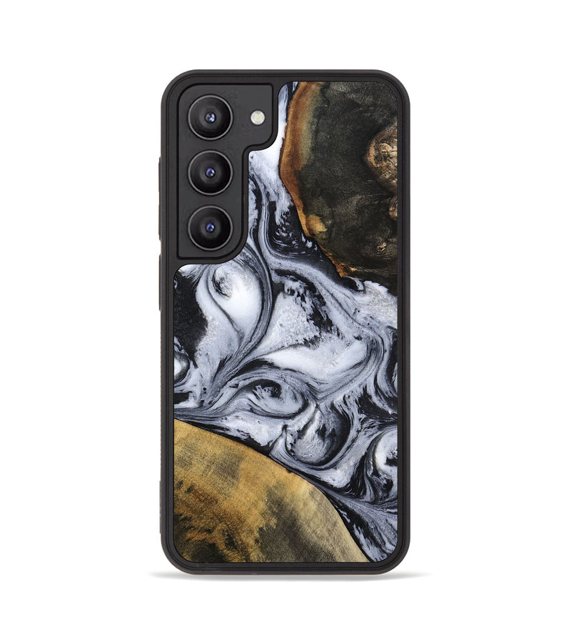 Galaxy S23 Wood Phone Case - Jaren (Black & White, 797413)