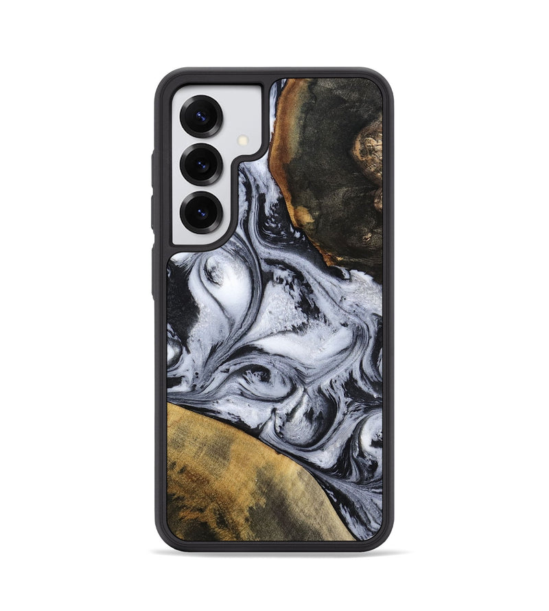 Galaxy S25 Wood Phone Case - Jaren (Black & White, 797413)