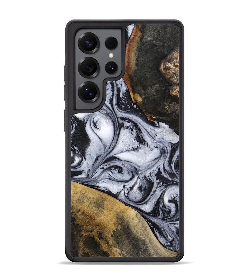 Galaxy S25 Ultra Wood Phone Case - Jaren (Black & White, 797413)