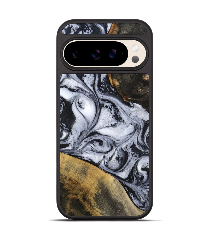 Pixel 10 Wood Phone Case - Jaren (Black & White, 797413)