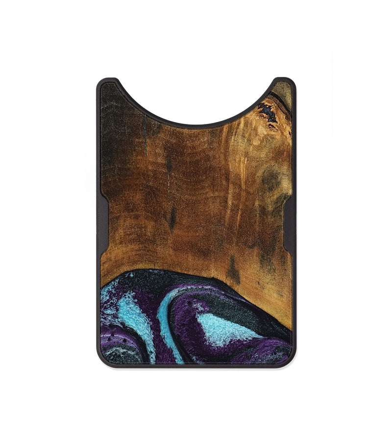 Alloy Wood Wallet - Maxim (Purple, 797418)