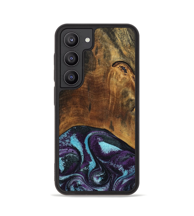 Galaxy S23 Wood Phone Case - Maxim (Purple, 797418)
