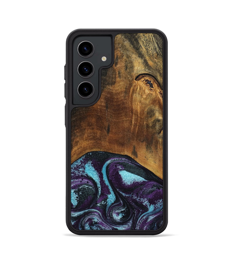 Galaxy S24 Wood Phone Case - Maxim (Purple, 797418)