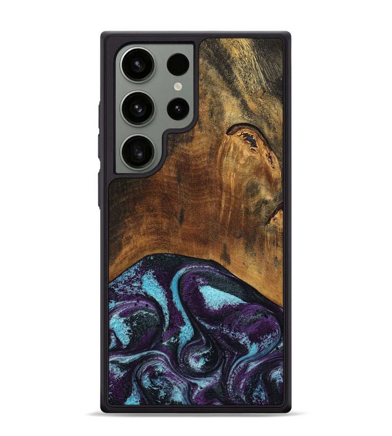 Galaxy S24 Ultra Wood Phone Case - Maxim (Purple, 797418)