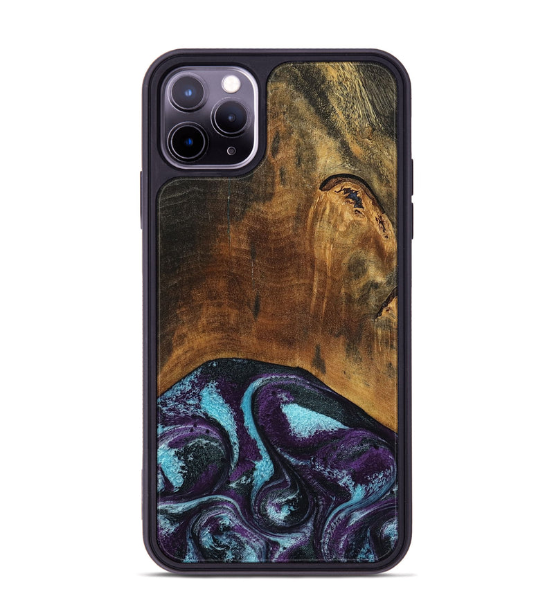 iPhone 11 Pro Max Wood Phone Case - Maxim (Purple, 797418)
