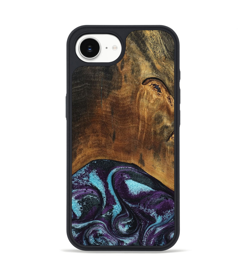 iPhone 16e Wood Phone Case - Maxim (Purple, 797418)