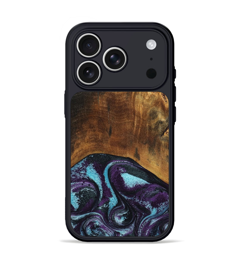 iPhone 17 Pro Wood Phone Case - Maxim (Purple, 797418)