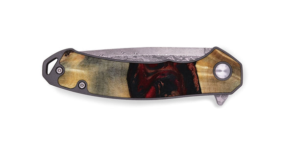 EDC Wood Pocket Knife - Juana (Red, 797421)