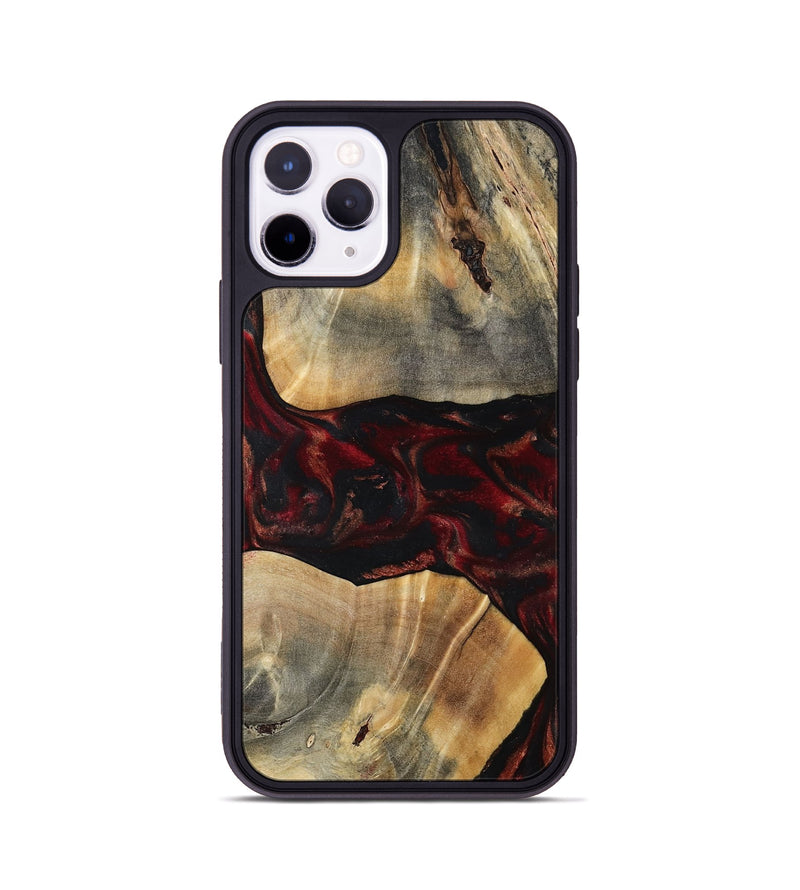 iPhone 11 Pro Wood Phone Case - Juana (Red, 797421)