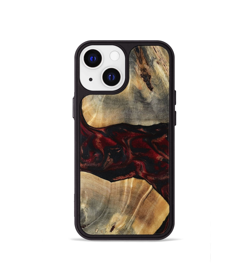 iPhone 13 mini Wood Phone Case - Juana (Red, 797421)