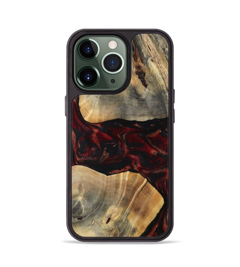 iPhone 13 Pro Wood Phone Case - Juana (Red, 797421)