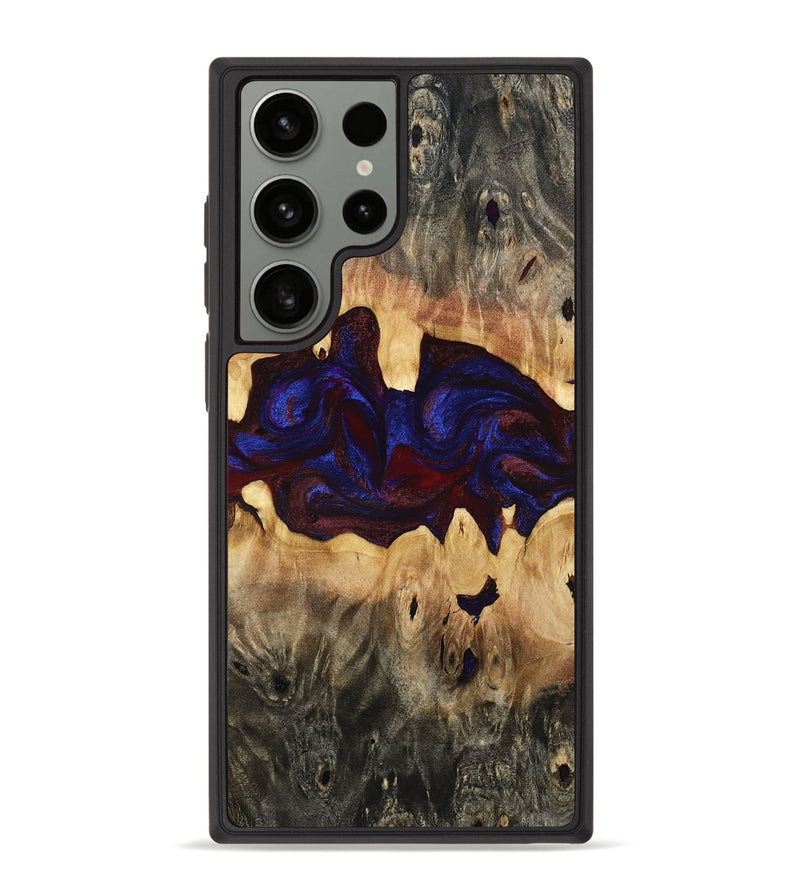 Galaxy S23 Ultra Wood Phone Case - Kailee (Red, 797427)