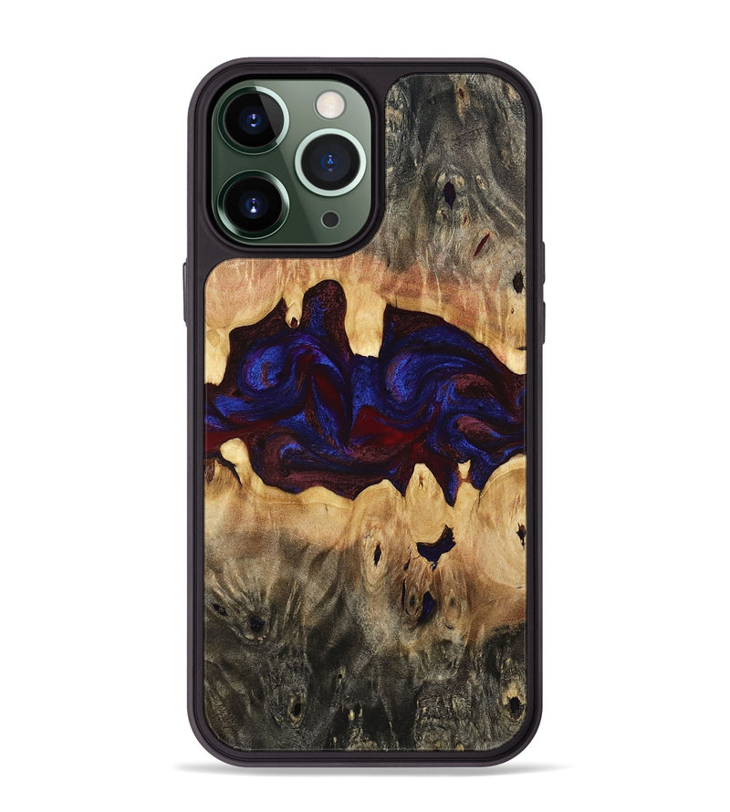 iPhone 13 Pro Max Wood Phone Case - Kailee (Red, 797427)