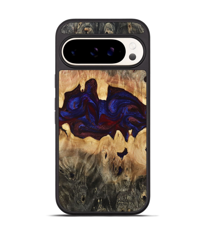 Pixel 9 Wood Phone Case - Kailee (Red, 797427)