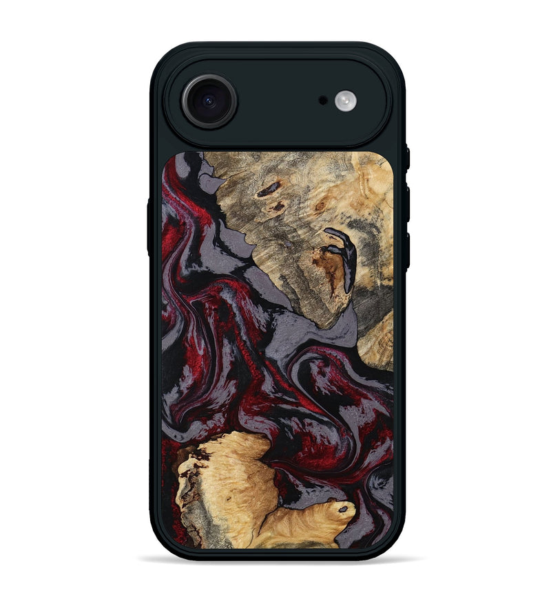 iPhone 17 Air Wood Phone Case - Santana (Red, 797433)
