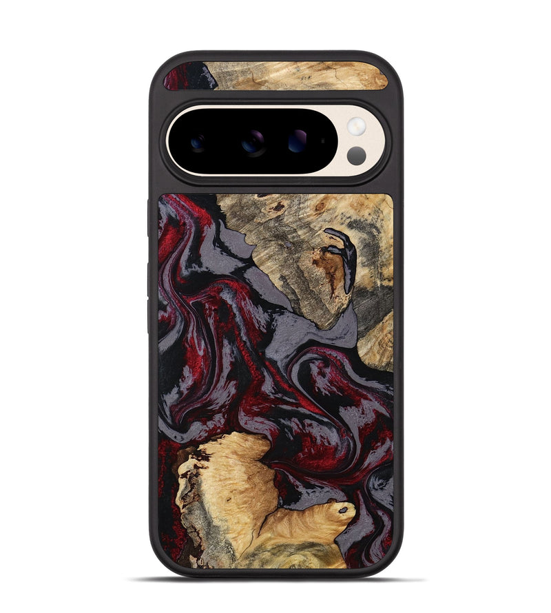 Pixel 10 Wood Phone Case - Santana (Red, 797433)