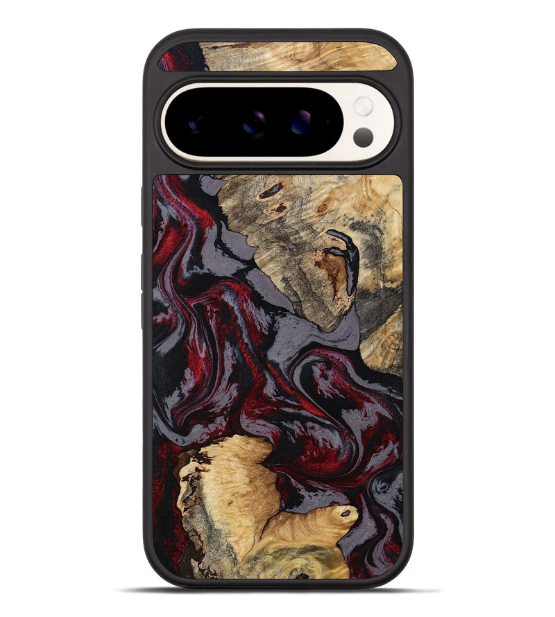 Pixel 10 Pro XL Wood Phone Case - Santana (Red, 797433)