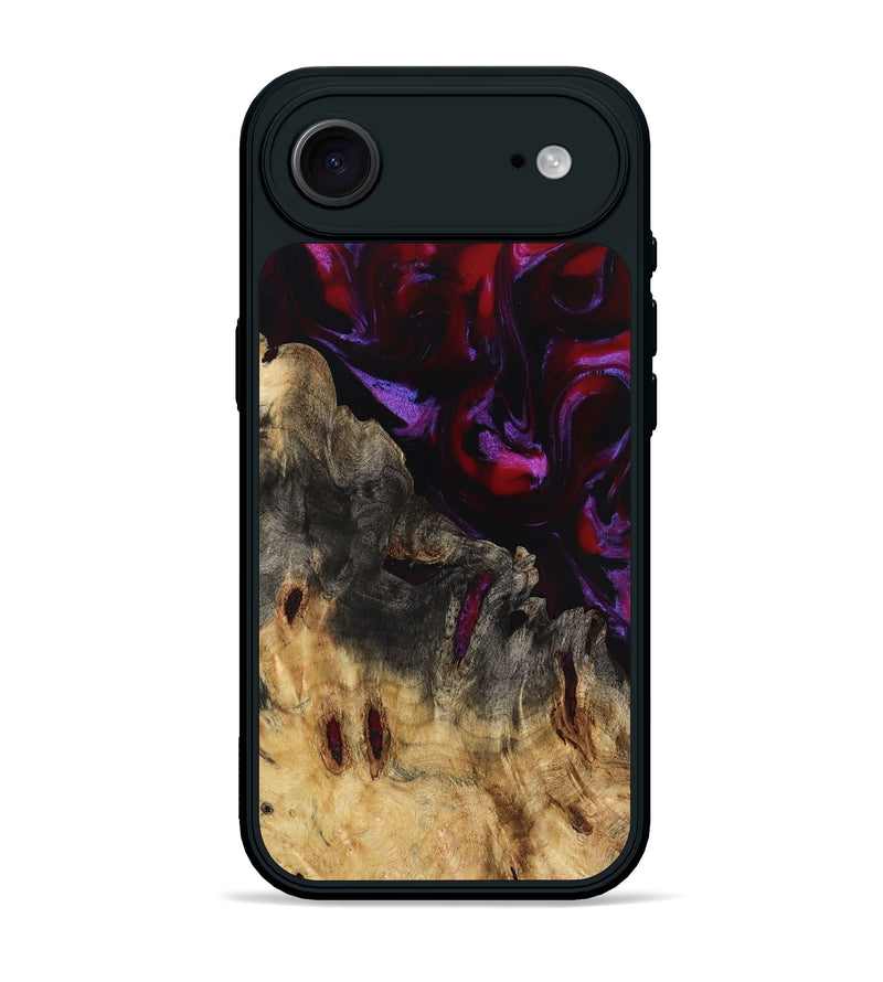 iPhone 17 Air Wood Phone Case - Marion (Red, 797435)