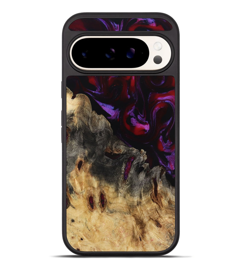 Pixel 10 Pro XL Wood Phone Case - Marion (Red, 797435)