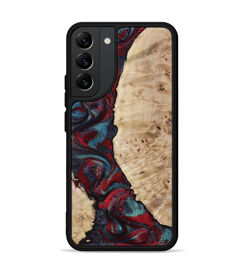 Galaxy S22 Plus Wood Phone Case - Jenesis (Red, 797436)
