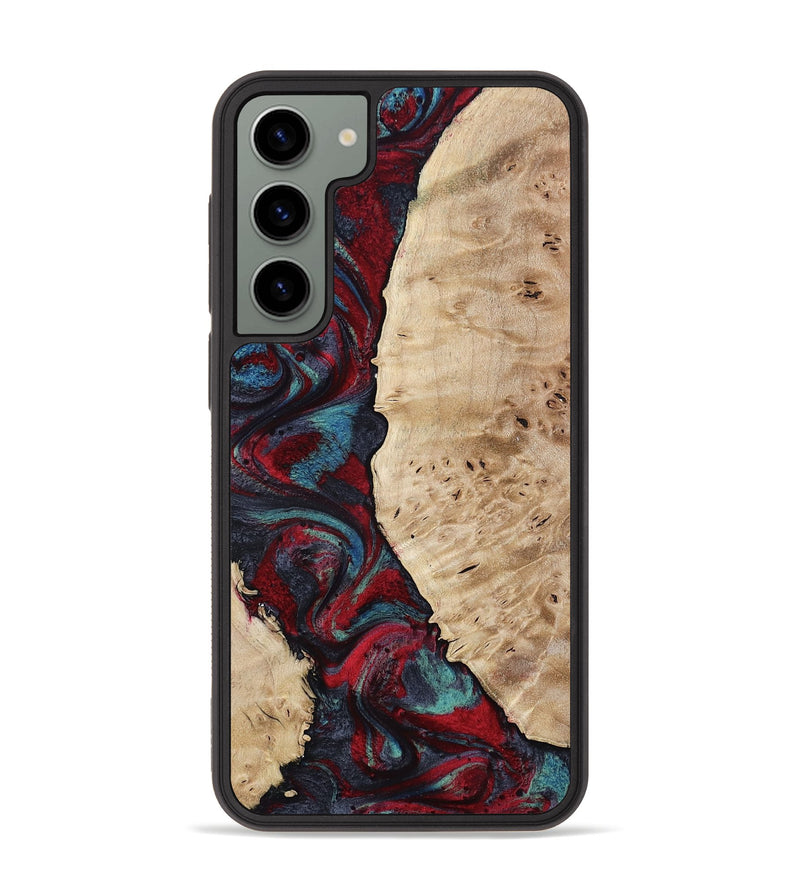 Galaxy S23 Plus Wood Phone Case - Jenesis (Red, 797436)